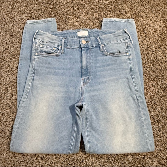 MOTHER the Looker Crop In Fresh Catch size 28 - Picture 3 of 14
